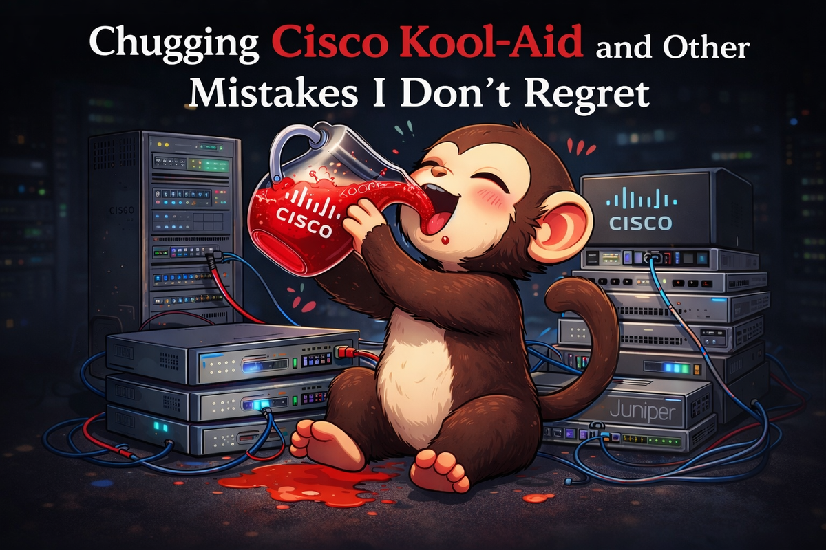 Chugging Cisco Kool-Aid and Other Mistakes I Don't Regret