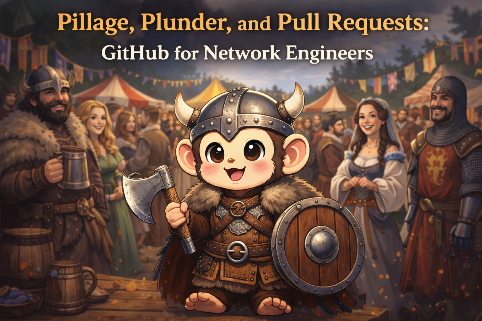 Pillage, Plunder, and Pull Requests: GitHub for Network Engineers