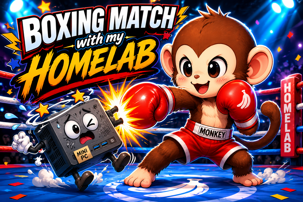 Boxing match with my homelab