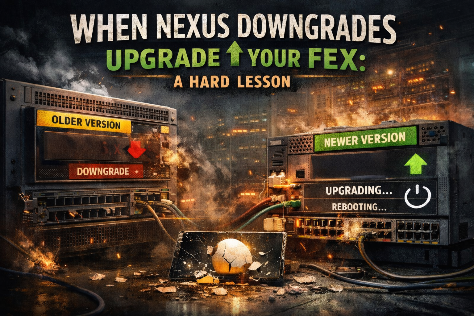When Nexus Downgrades Upgrade Your FEX: A Hard Lesson