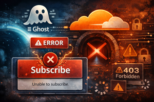 Why My Self Hosted Ghost Subscribe Flow Broke