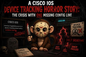 A Cisco IOS Device Tracking Horror Story: The Crisis With One Missing Config Line