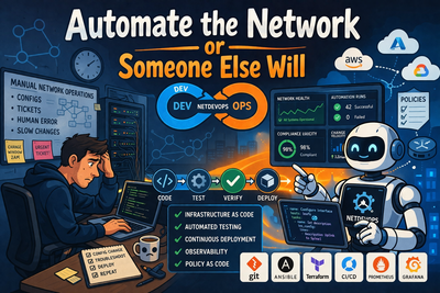 Automate the Network or Someone Else Will