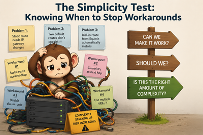 The Simplicity Test: Knowing When to Stop Workarounds